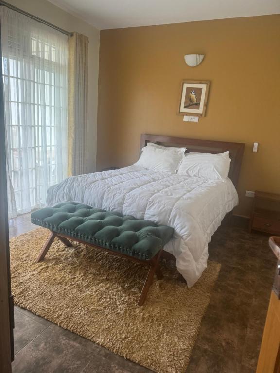 Postel nebo postele na pokoji v ubytování Casa