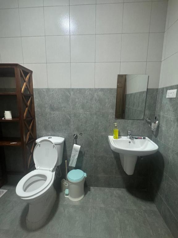 Koupelna v ubytování Casa