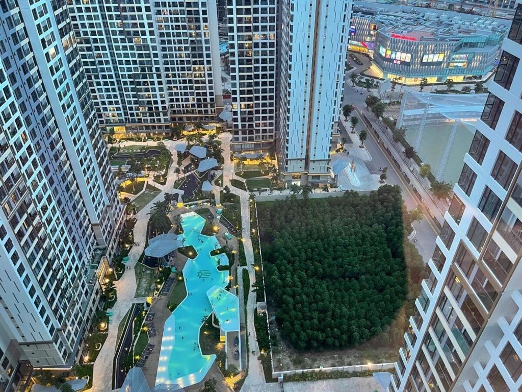 Πισίνα στο ή κοντά στο Materi Center Point An Trú Homestay