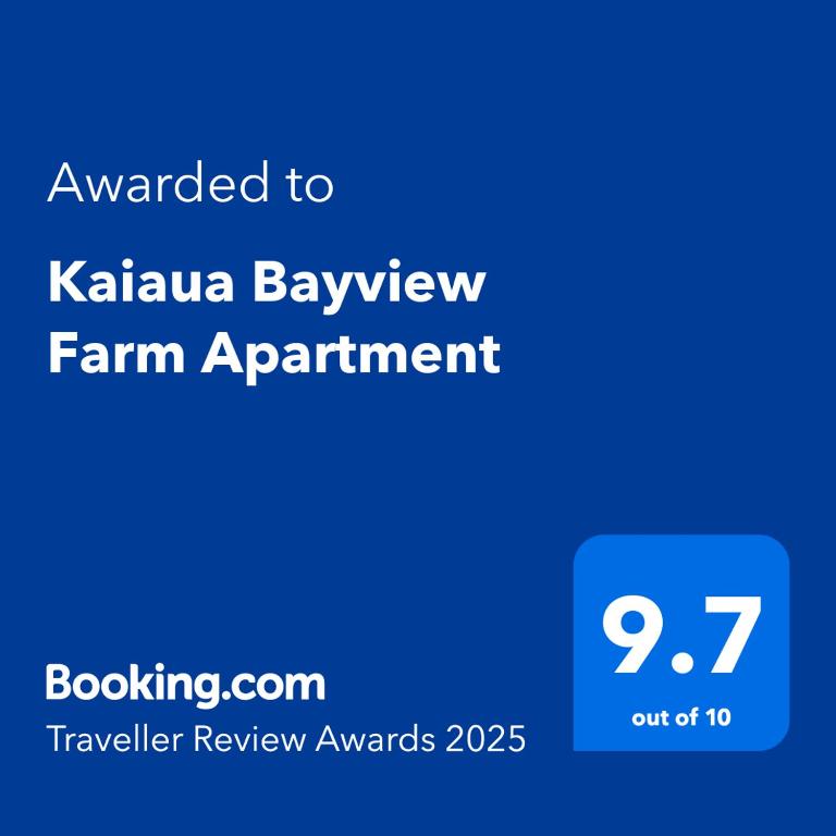 Kaiaua Bayview Farm Apartment - Resim 40