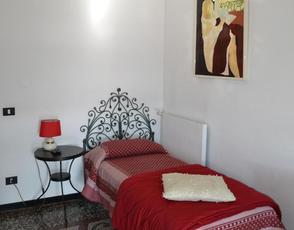 Łóżko lub łóżka w pokoju w obiekcie B&B Blue Home