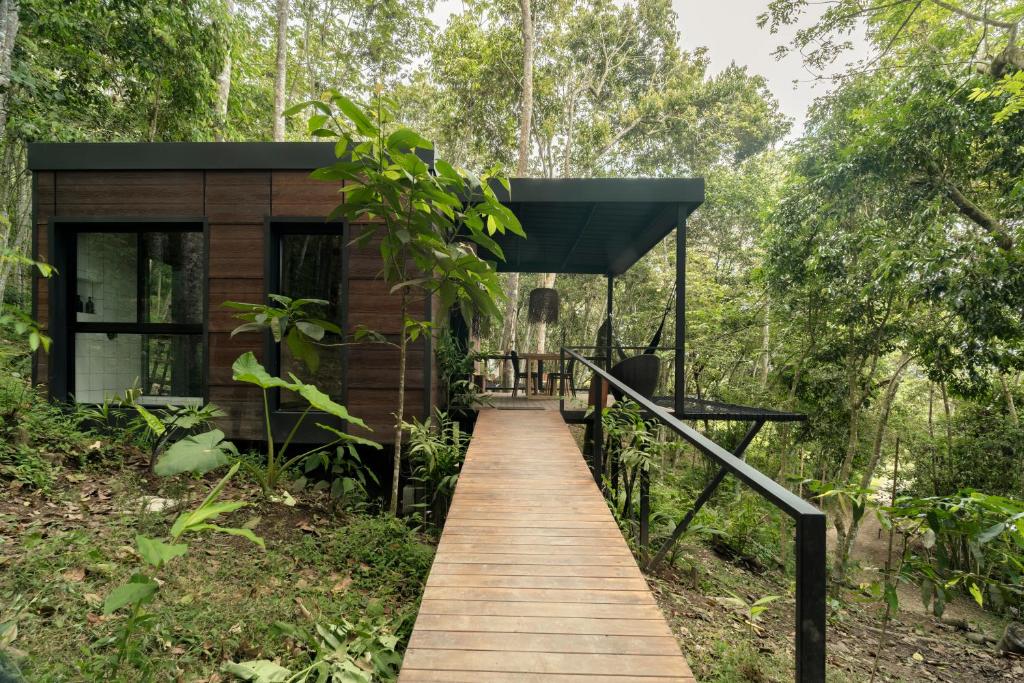Zahrada ubytování El Bosque - Lago Calima