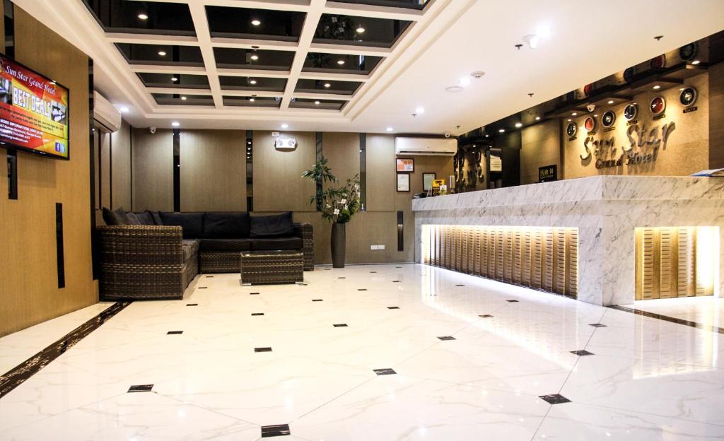 Posezení v ubytování Sun Star Grand Hotel