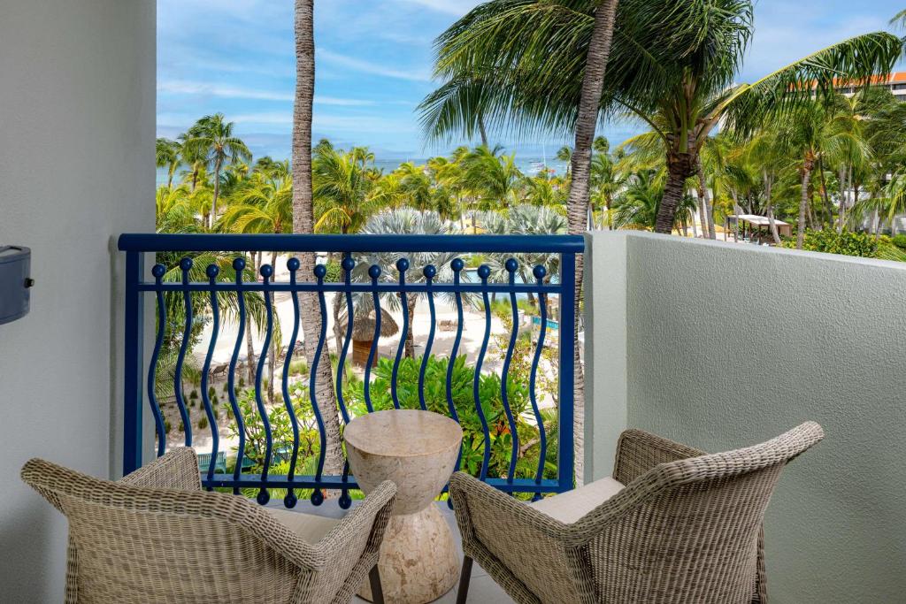 Hilton Aruba Caribbean Resort & Casino - OCEAN VIEW BONAIRE OR CURACAO TOWER 1KING BED