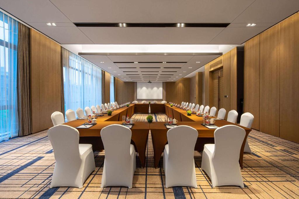 Konferenční prostory v ubytování Wyndham Shanghai Pudong