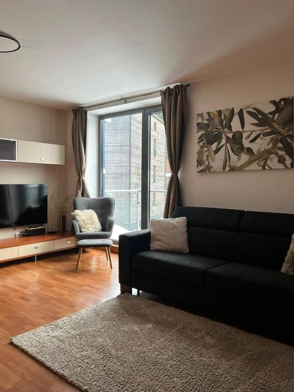 Posedenie v ubytovaní Apartment Mumlava falls