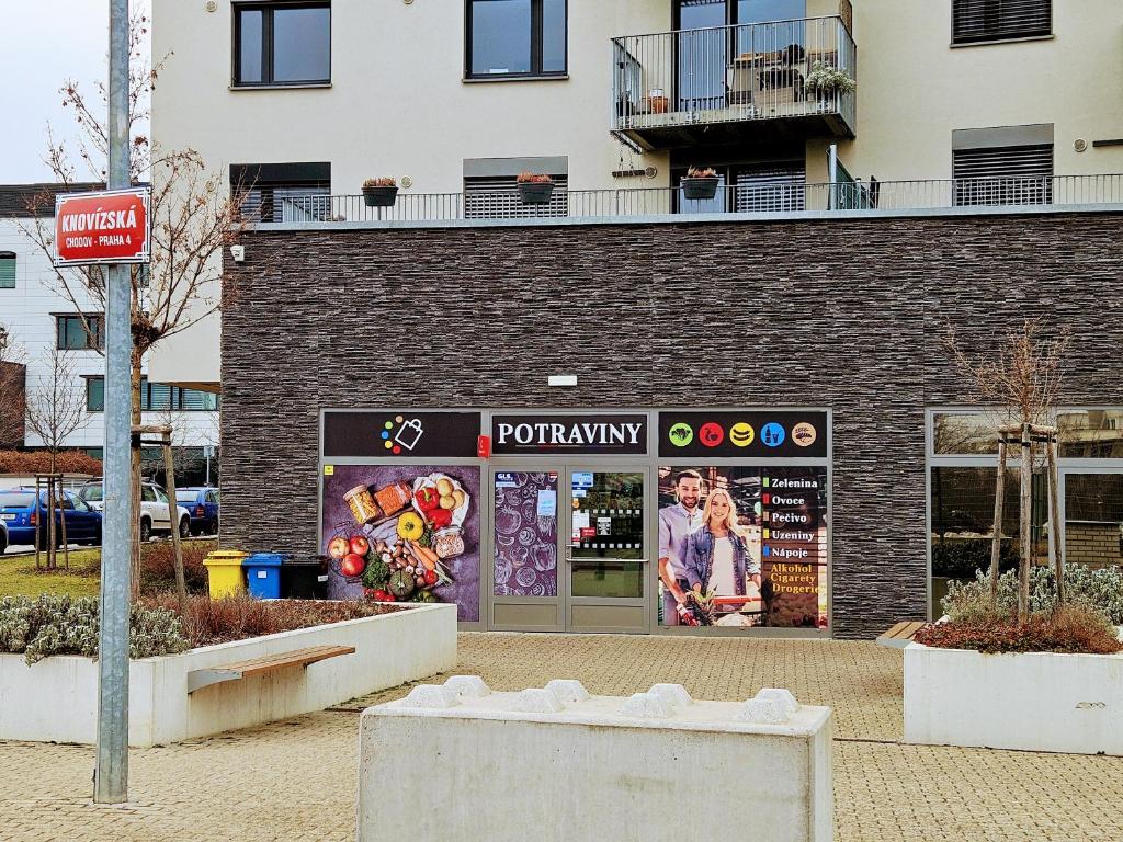 Budova, kde se apartmán nachází