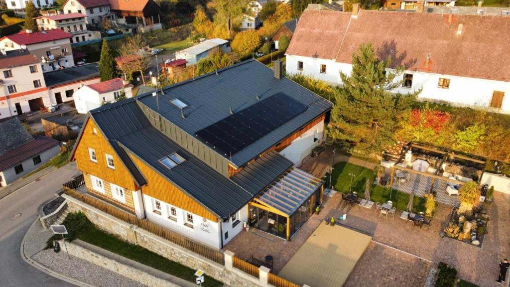 Budova, kde se penzion nachází