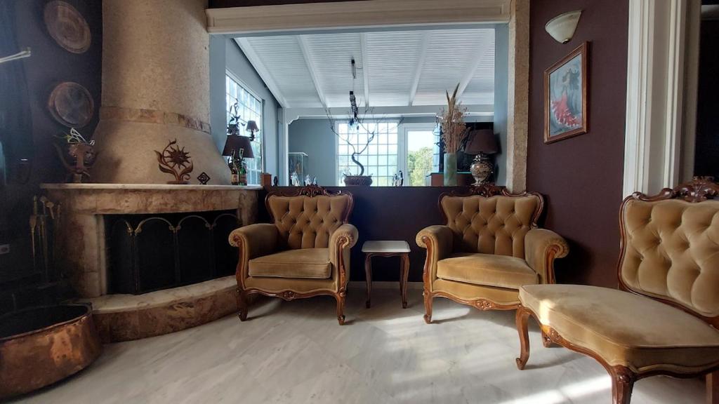 Χώρος καθιστικού στο Vacation Villa 5 bedrooms