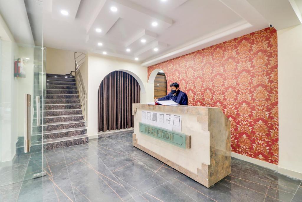 Vstupní hala nebo recepce v ubytování Hotel O Aero Inn