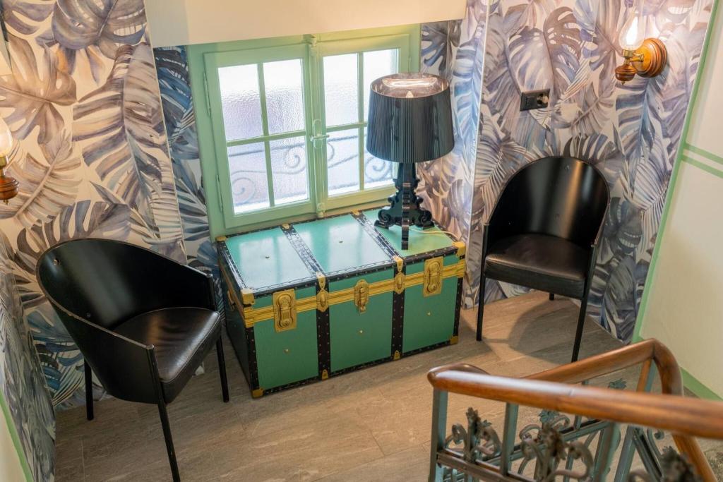 Posezení v ubytování One Only Losone Apartment