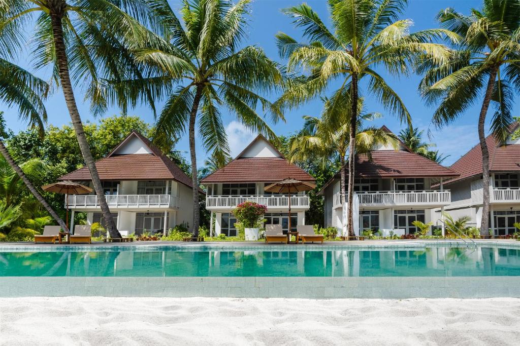 Bazén v ubytování Sun Siyam Olhuveli nebo v jeho okolí