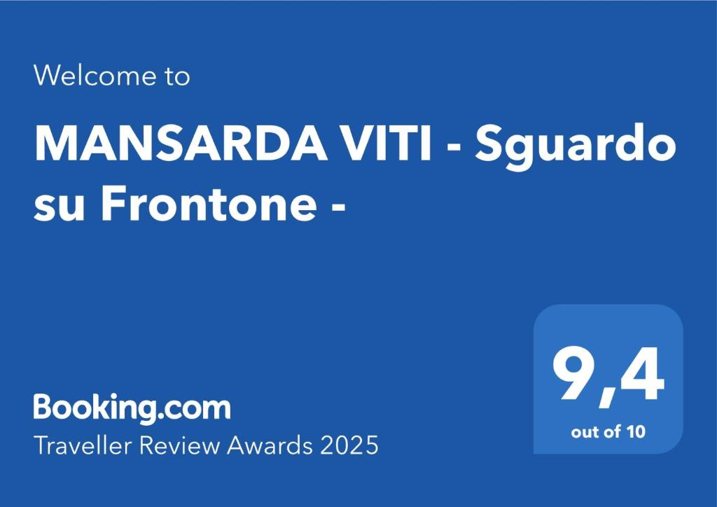 MANSARDA VITI - Sguardo su Frontone - - Two-Bedroom Apartment