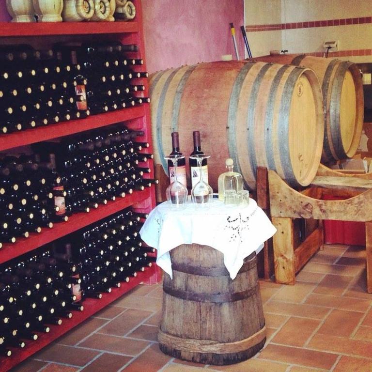 Antico Podere la Martinella italokat is kínál