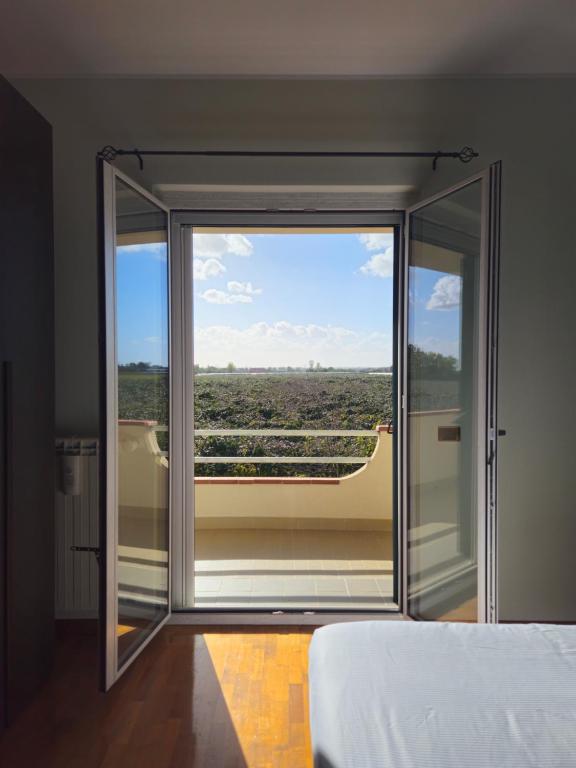 S'Home - Villa nel Verde fuori Roma - Alloggio Sostenibile - Chambre Double Avec Vue Sur Jardin