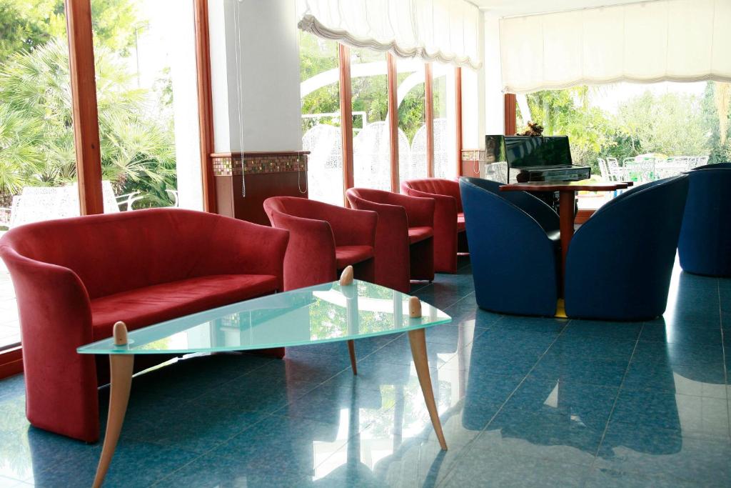 Posezení v ubytování Park Hotel Valle Clavia