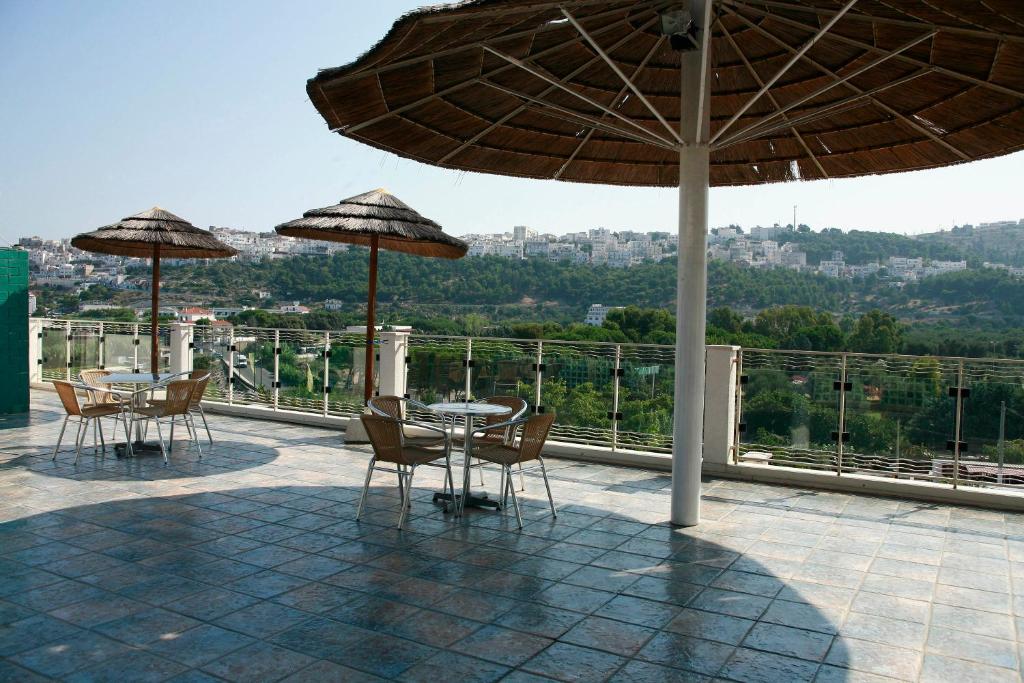 Balkón nebo terasa v ubytování Park Hotel Valle Clavia