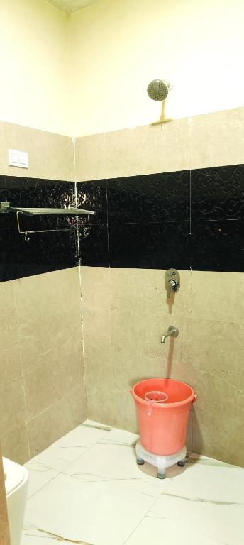 Koupelna v ubytování Hotel Grand Vijay