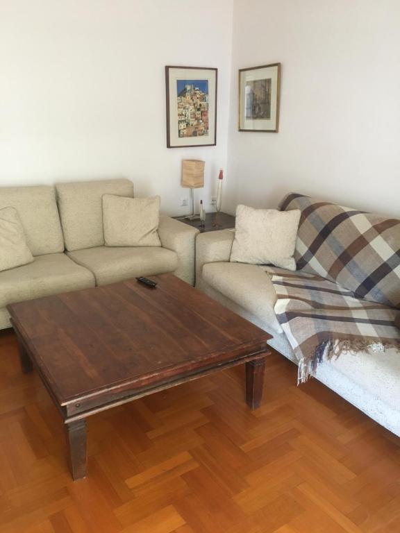 Posezení v ubytování Classy spacious central appartment