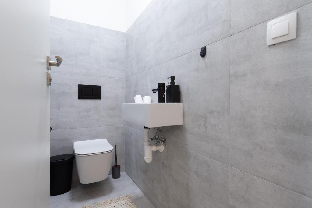 Koupelna v ubytování Apartmány u Josífka Velké Losiny