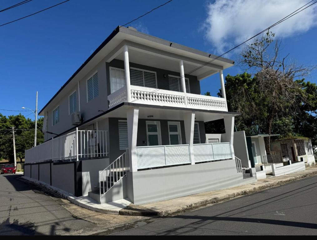 Budova, kde se apartmán nachází