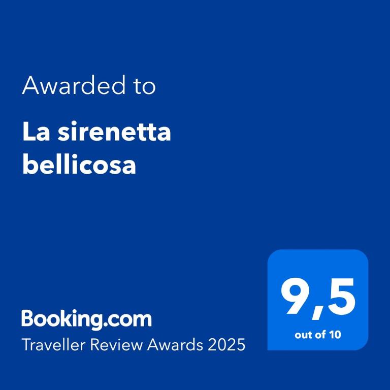 La sirenetta bellicosa tanúsítványa, márkajelzése vagy díja
