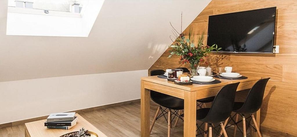 
One-Bedroom Classic Apartment with air conditioning in the Attic
