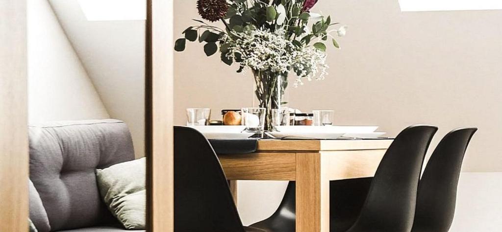 
One-Bedroom Comfort Apartment with Fireplace and air conditioning in the Attic
