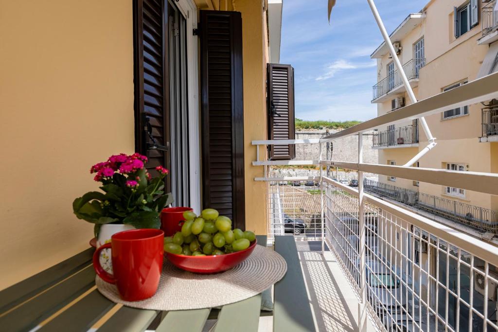 Μπαλκόνι ή βεράντα στο Chrysallida Apartment