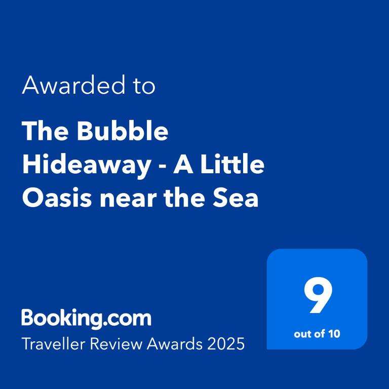 a screenshot of the bubbles refrigerator a little oasis near thesea at The Bubble Hideaway - A Little Oasis near the Sea in Whitstable
