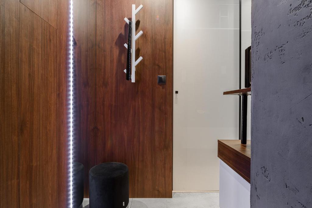Fotografia z galérie ubytovania Lumina design studios with beautiful view vo Varšave