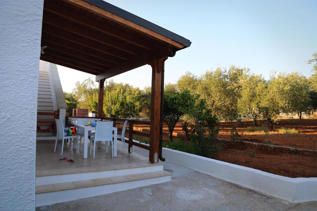 A garden outside Mare Relax