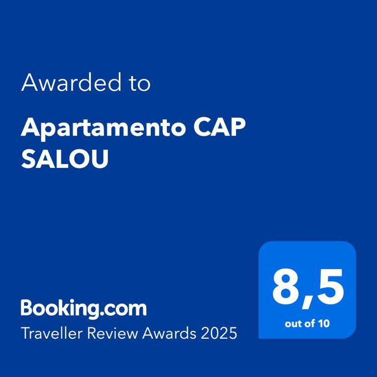 Certifikát, ocenenie alebo iný dokument vystavený v ubytovaní Apartamento CAP SALOU con opción plaza Parking