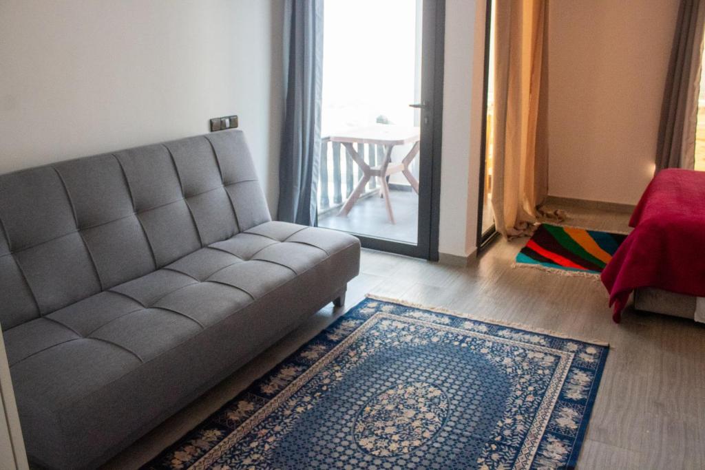 Posezení v ubytování Seaside house