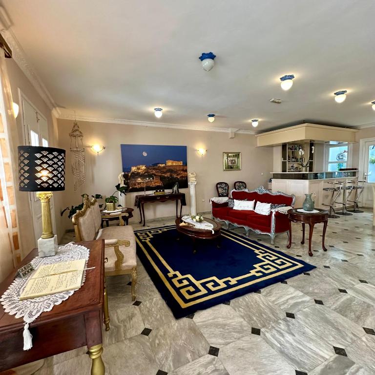Posezení v ubytování Hotel Lenox
