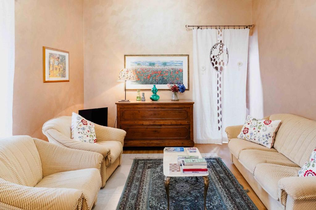 Posezení v ubytování B&B La Casa Di Tocco