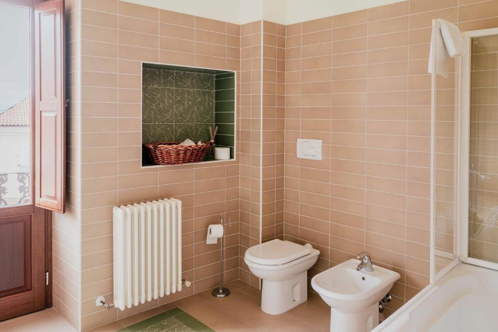 Koupelna v ubytování B&B La Casa Di Tocco