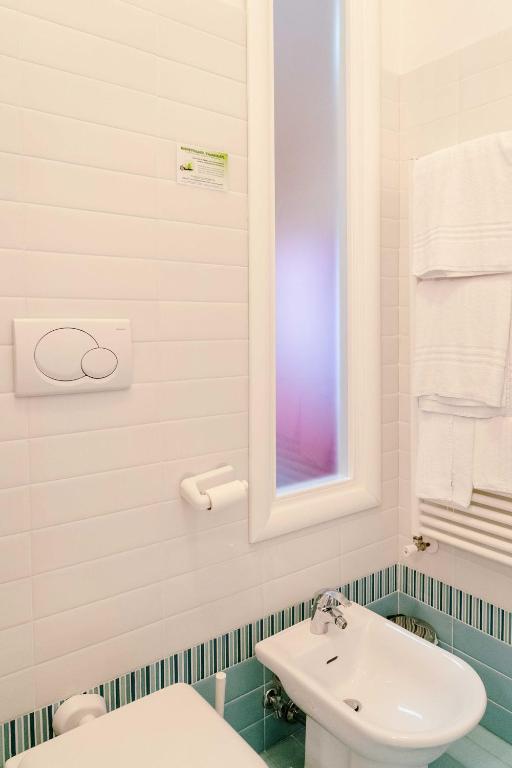 Koupelna v ubytování B&B La Casa Di Tocco