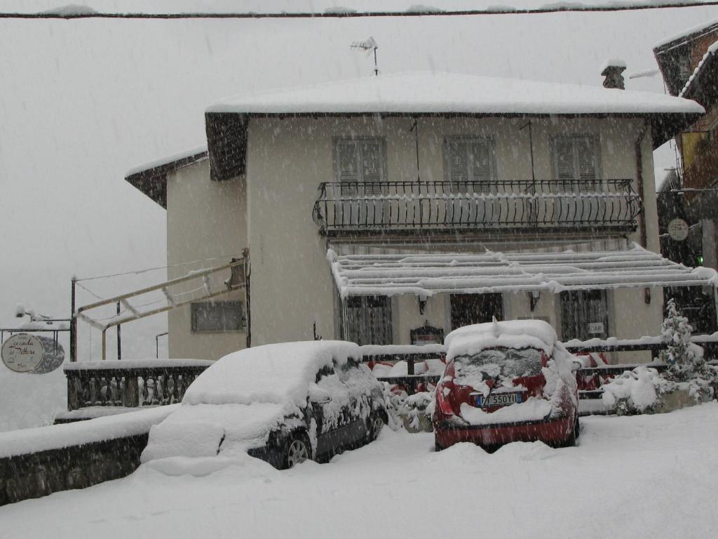 Locanda del Pittore v zimě