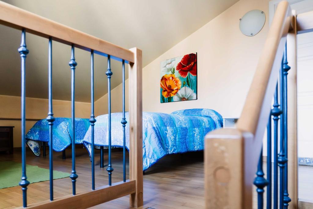 Postel nebo postele na pokoji v ubytování B&B La Casa Di Tocco