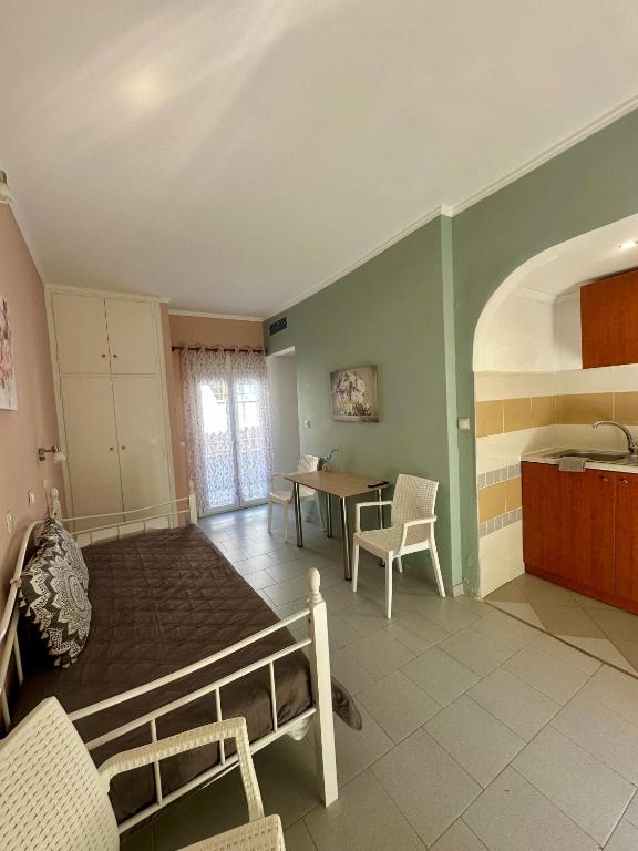 Kuchyň nebo kuchyňský kout v ubytování Hotel Lenox