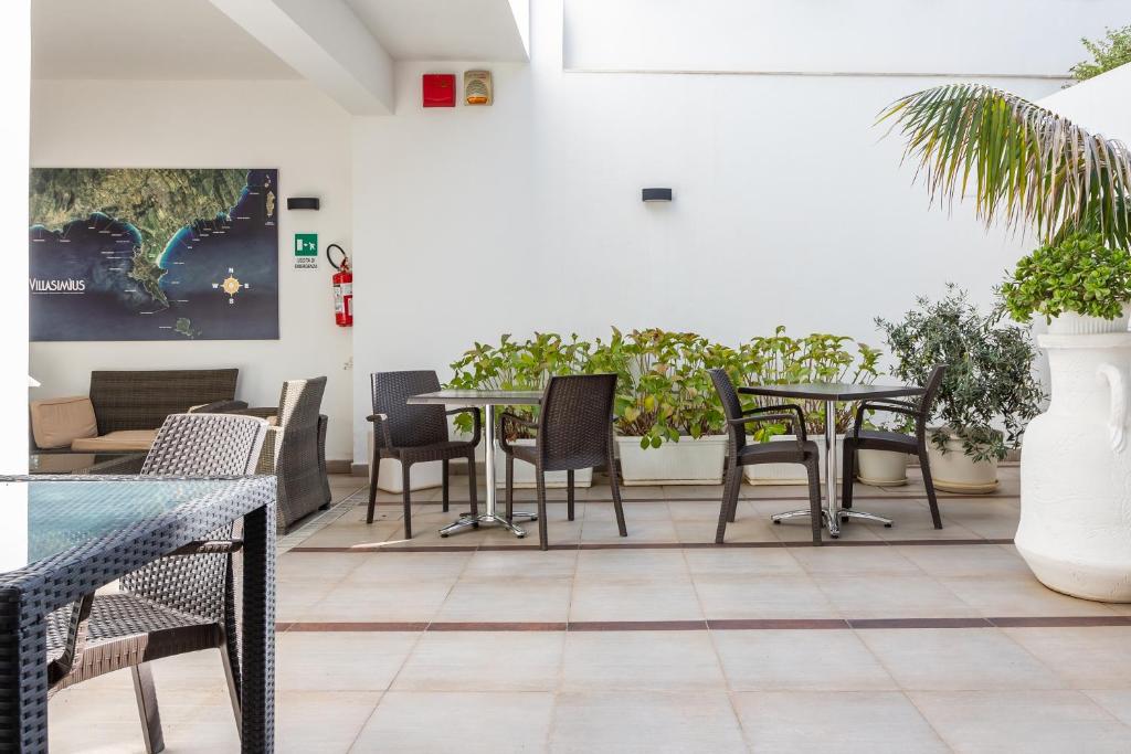 Posezení v ubytování Hotel Belvir
