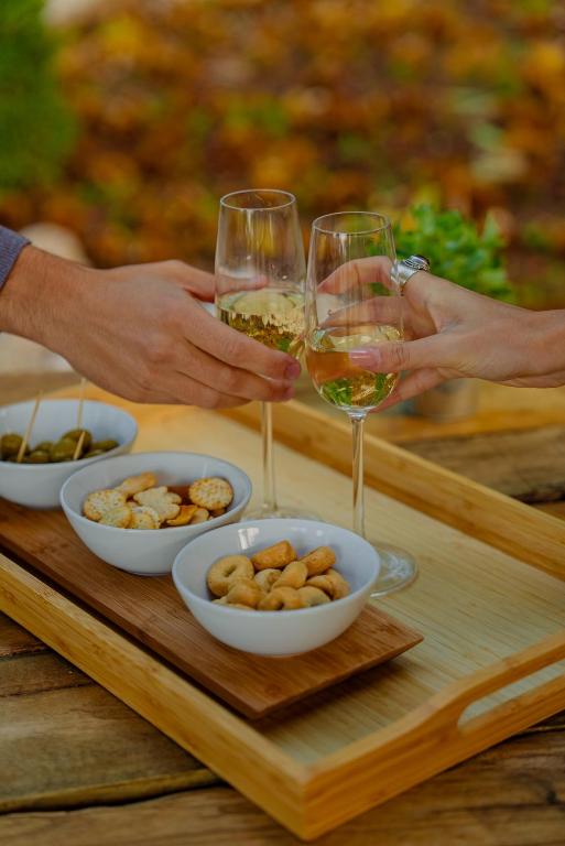 Nápoje v ubytování Glamping Di Palma