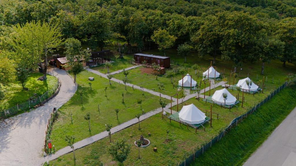 Zahrada ubytování Glamping Di Palma