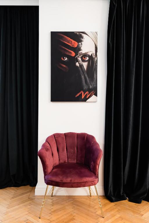 Posezení v ubytování Bucharest Studios Berlin Room