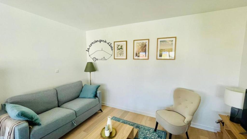 Posezení v ubytování Le Rivière #Proche Centre#Calme