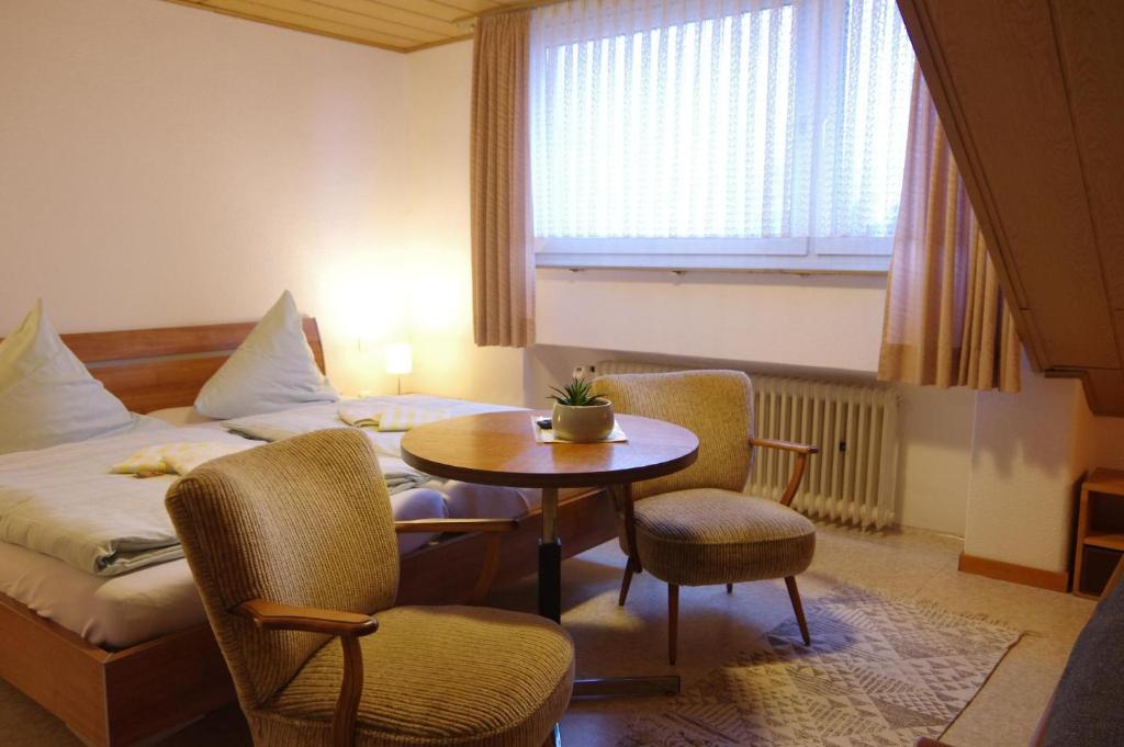Posezení v ubytování Privat-Pension-Doemens
