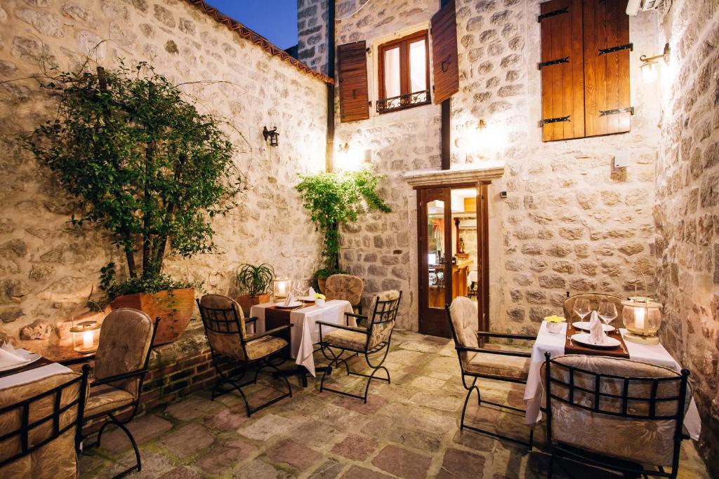 Patio nebo venkovní prostory v ubytování Hotel Galathea