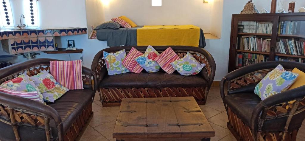 Posezení v ubytování Amaranto Bed and Breakfast