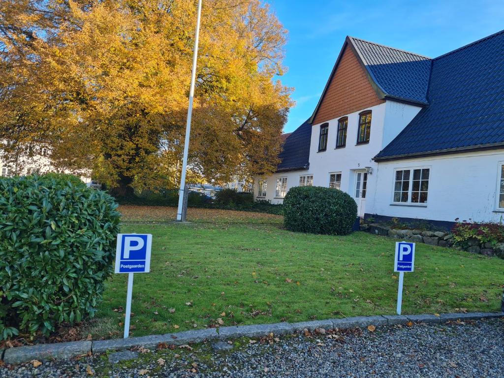 Zahrada ubytování Postgaarden Frøslev